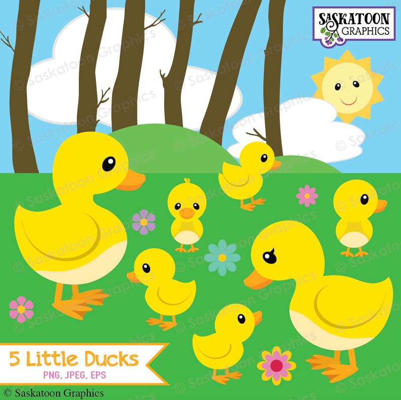 Nursery Rhymes MEGA Bundle Clip Art Set Digital Graphics Product