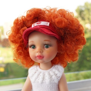 Paola Reina repaint OOAK doll, custom art Paola Reina doll with clothes, collectible doll with outfit, curly hair