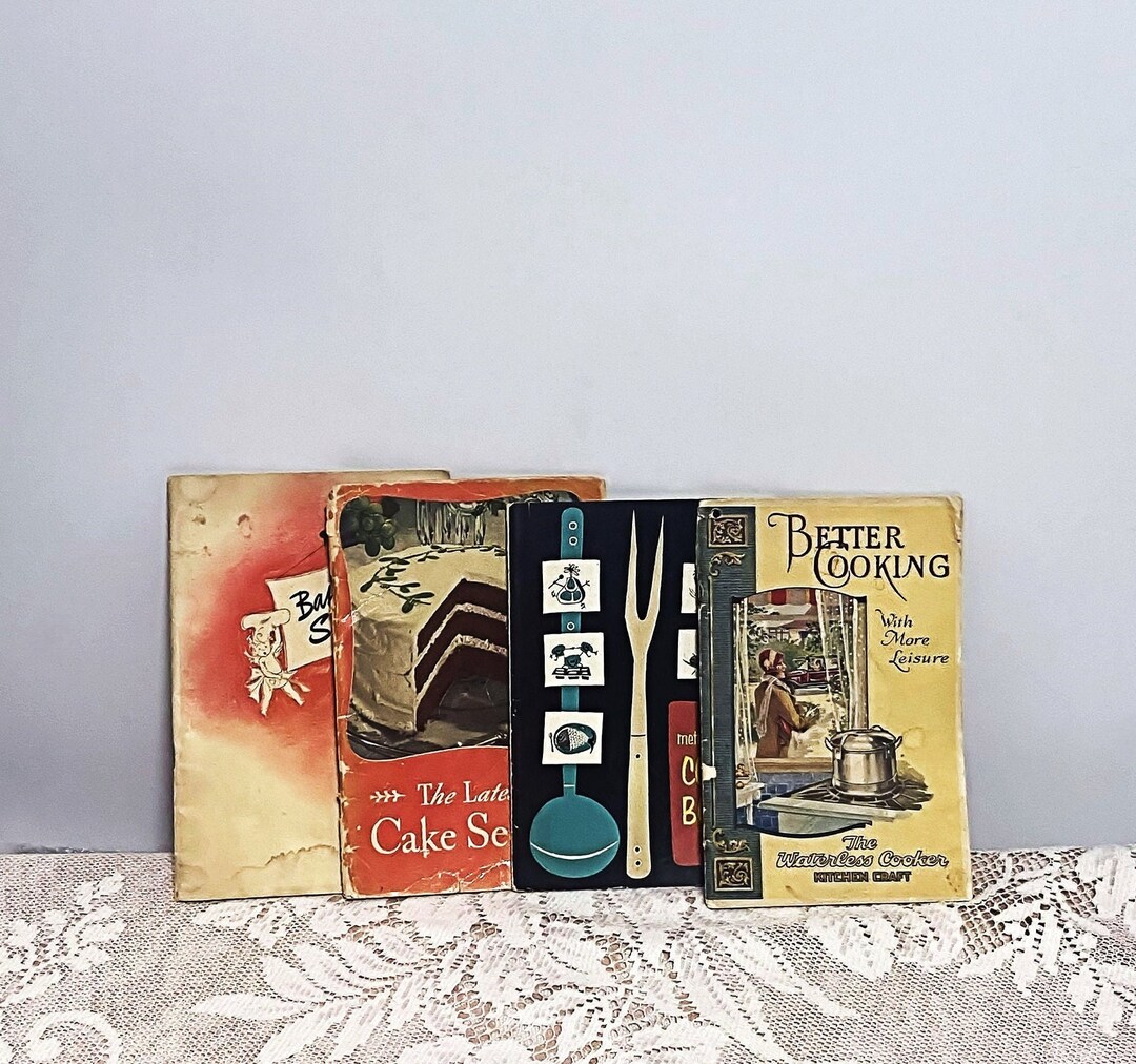 Vintage Cookbook Collection: 1928-1954 Recipe Booklets - Etsy