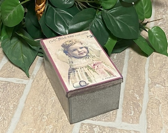 Clark's Mile End Spool Cotton Thread Reproduction Tin