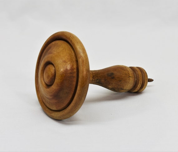 Vintage Wood Curtain Tie Back Curtain Holder Towel Holder Etsy