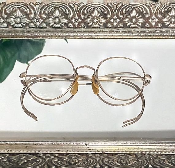 Bausch and Lomb Vintage Eyeglasses B&L 1/10 12K G… - image 1