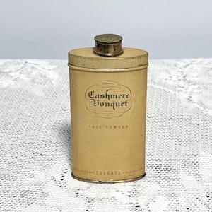 Antique Talc Powder Tin Antique Talc Powder Tin