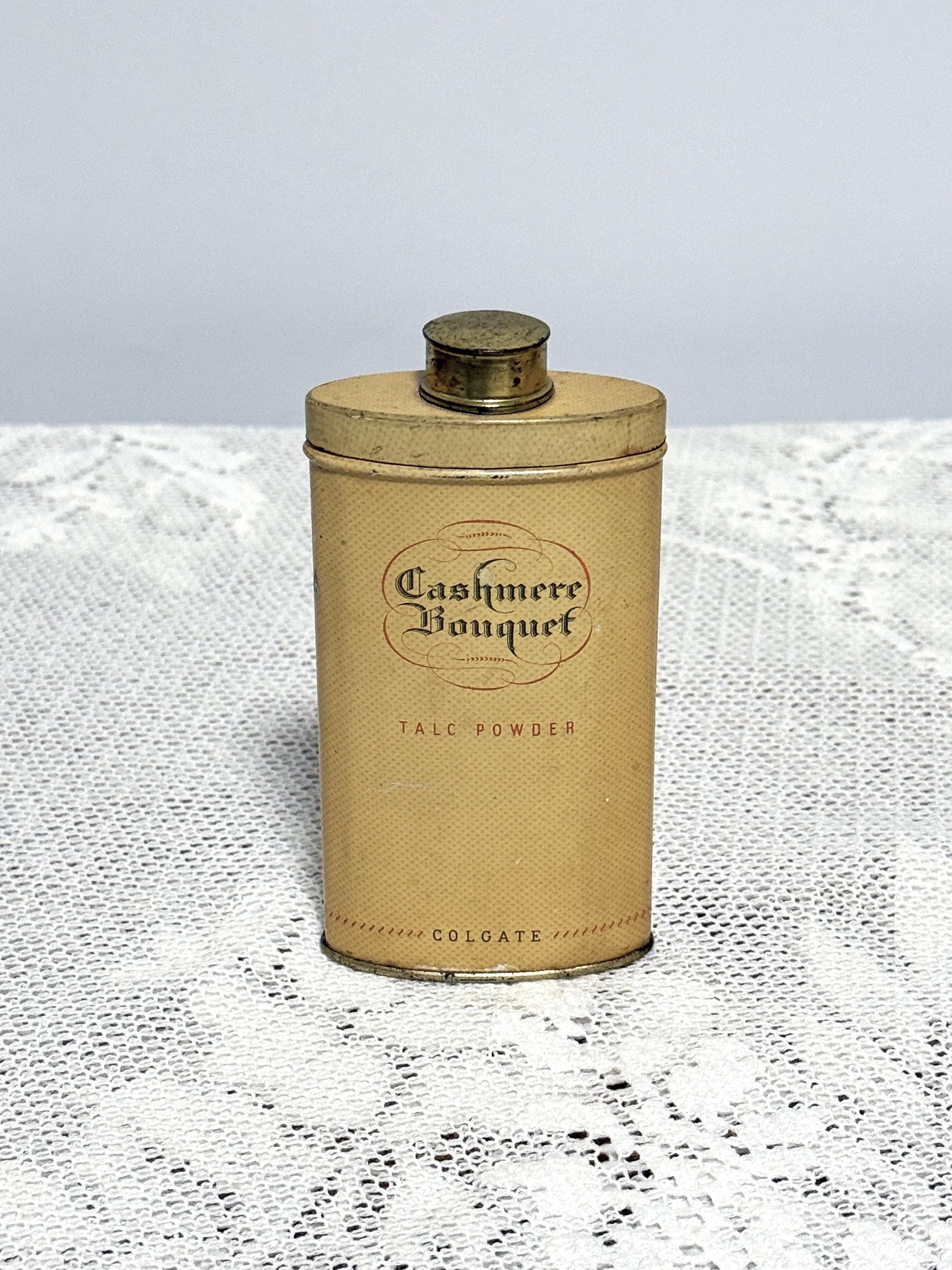 Antique Talc Powder Tin Antique Talc Powder Tin