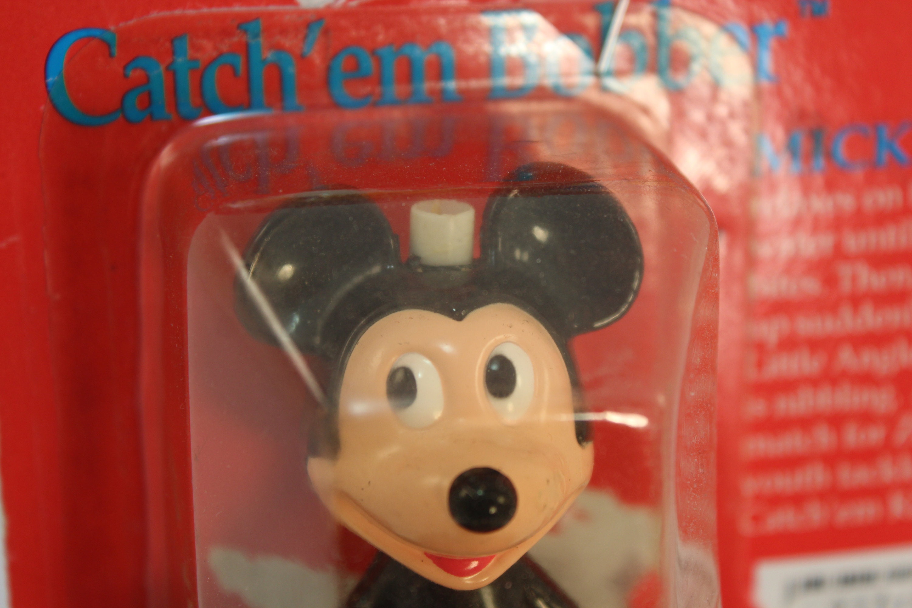 Vintage Mickey Mouse Fishing Bobber Disney, Lure, Kids, Children's, Tackle,  Equipment, Brunswick 