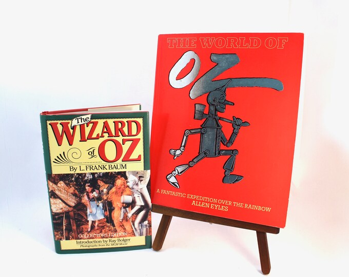 Two Vintage Wizard of Oz Books Original Story Etsy