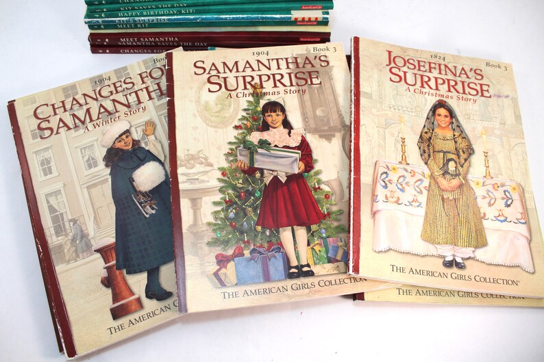 Vintage American Girl doll books Samantha Kirsten Molly Etsy