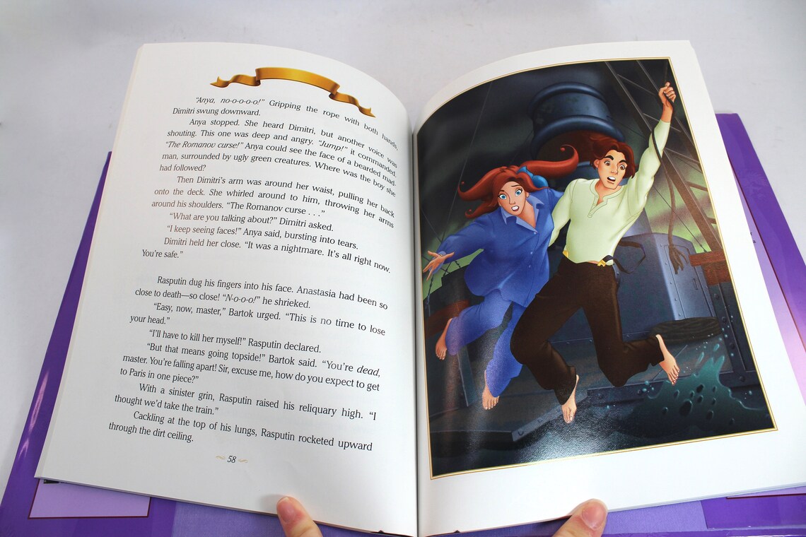 Vintage Anastasia movie Classic Edition hardcover | Etsy