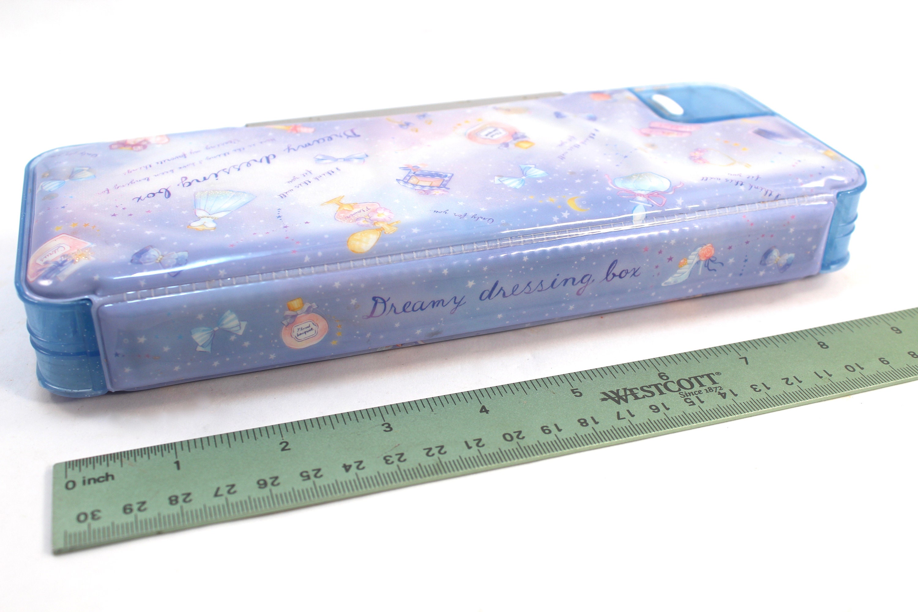 1990s Pencil Case Vintage 90s Purple Girl's Pink Etsy