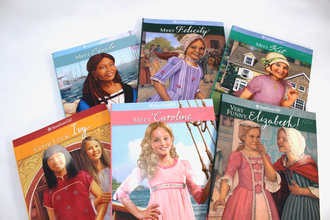 Vintage American Girl doll books Samantha Kirsten Molly Etsy