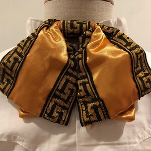 Mexican Charro Moño Gold Black Oro Negro Grecas Bow Tie Handcrafted Mexicano Mariachi