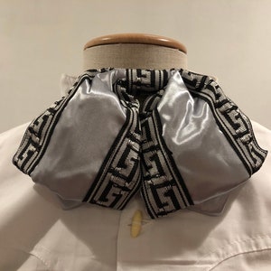 Mexikanische Charro Moño Silber Zierde schwarze Plata Grecas Negro Bogen Handgefertigte Mariachi Mexicano
