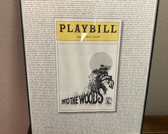 Into The WoodsPlaybill/Lyric Poster