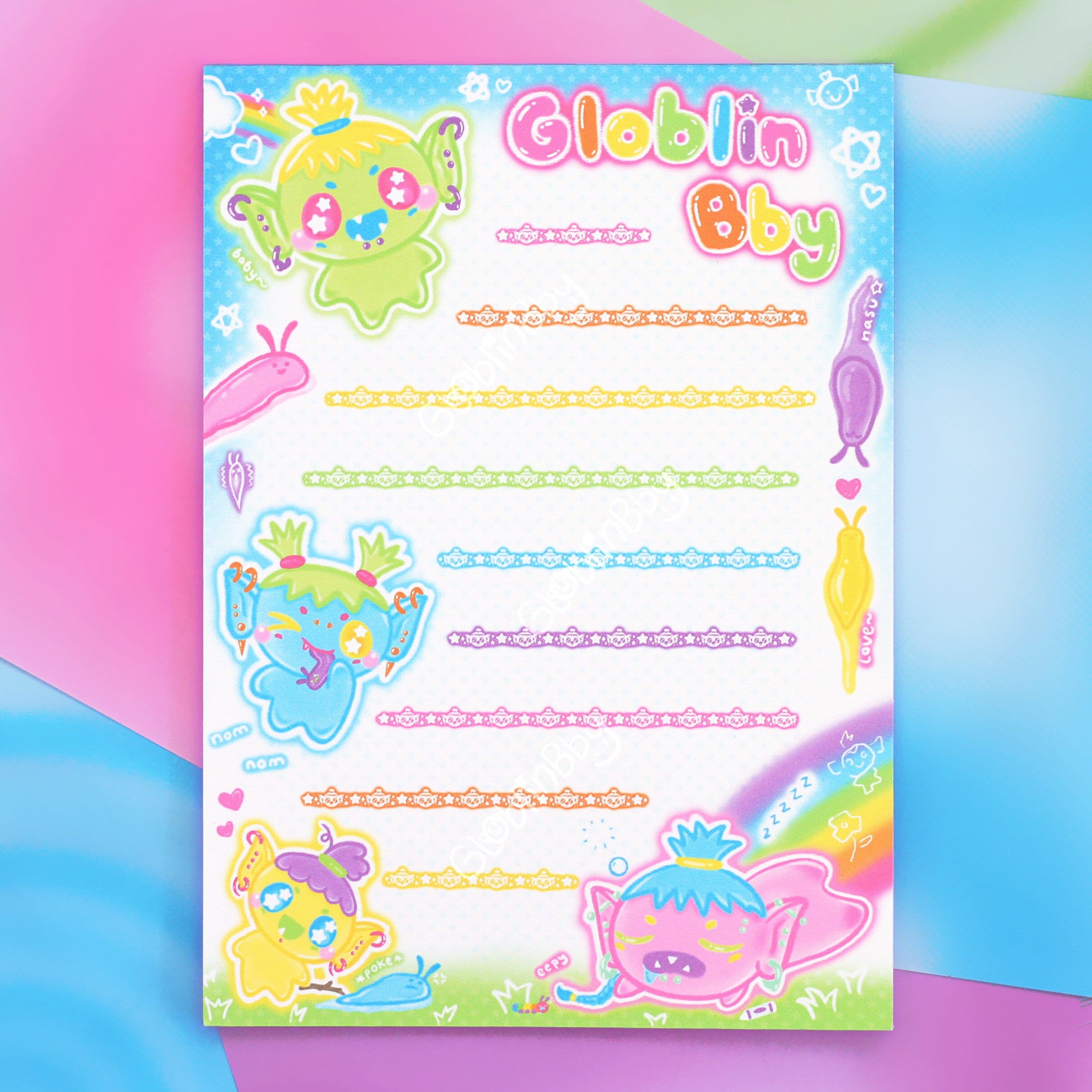 Retro Pattern Series Ring Memo Pad / Kohunkan Kappansho – bungu