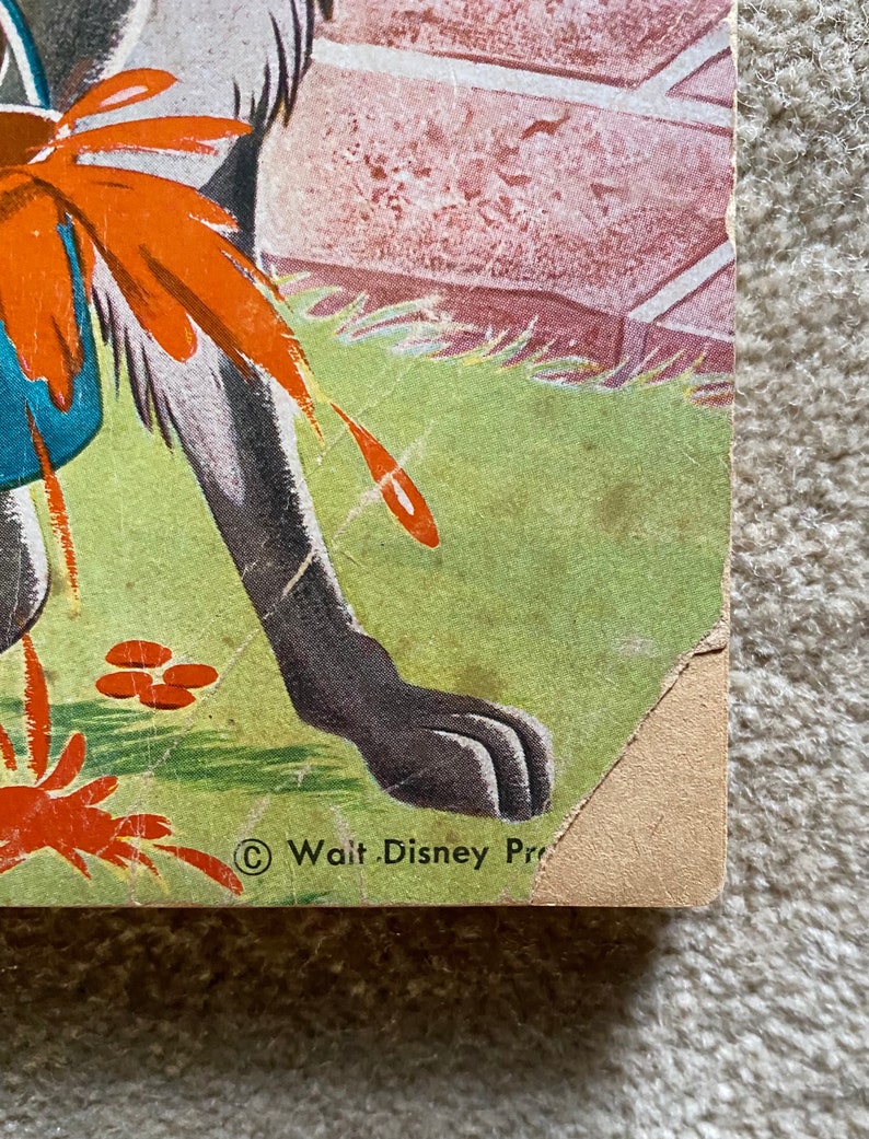1954 Walt Disney Lady & the Tramp Coloring Book - Etsy