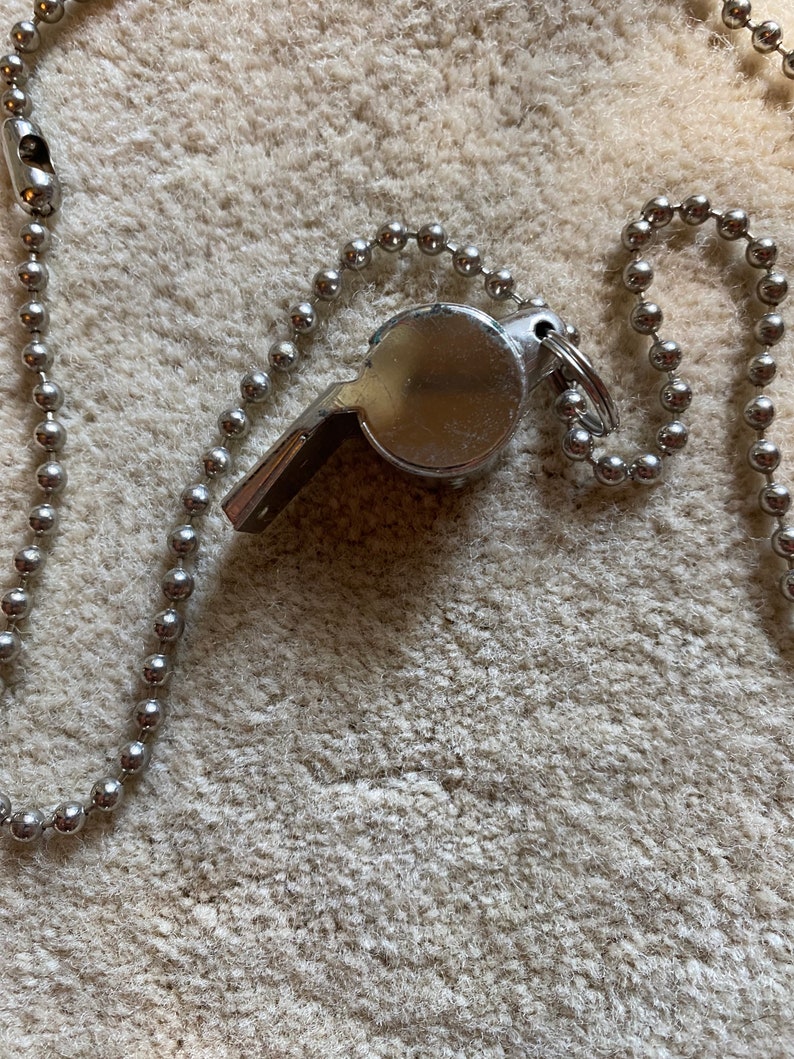 Vintage Kmart Metal Whistle Made in Japan Etsy