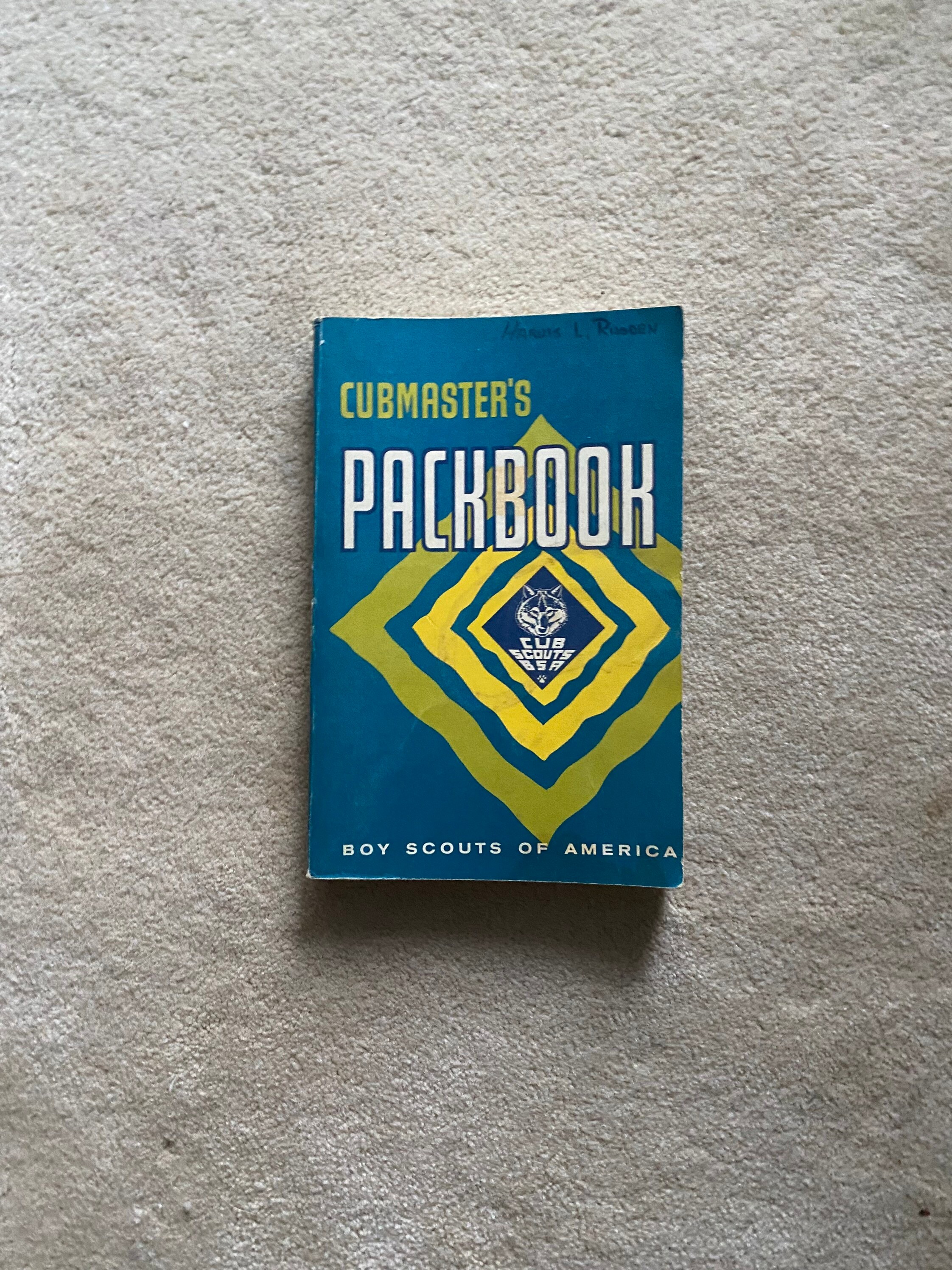 1971 Boy Scout BSA Cubmasters PACKBOOK - Etsy