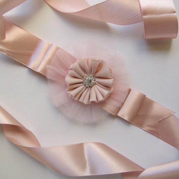 Flower Girl Belt Etsy