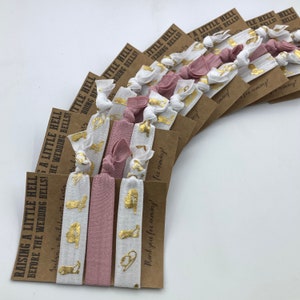 Bachelorette party favor Nashville gift bag cowgirl bachelorette party Austin girls trip western bachelorette party hair ties get nashty