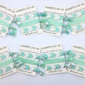Wild Bachelorette Hair Tie Favor, Survival Kit, Party Favor, Bridal Party Gifts, Elastic Hair Ties, Creaseless Hair Ties, Wedding