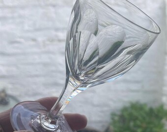 Vintage Hand Cut Lead Crystal BOHEMIA Made in Czechoslovakia Over
