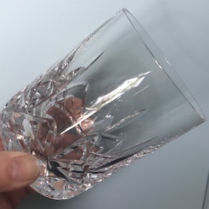 Top-Qualität Bleikristall Old Fashioned Rocks Lowball Whiskyglas