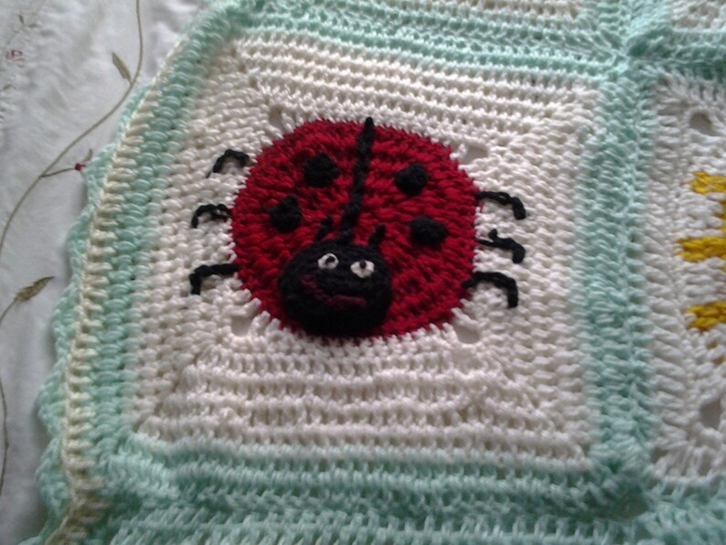 Bug and Sun Blanket Etsy UK