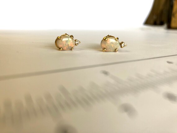 opal gemstones for your ears