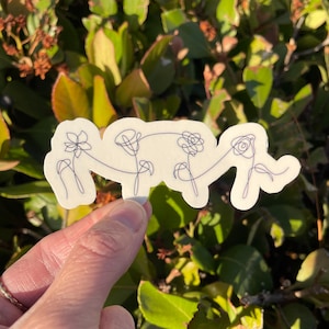 Mini BTS Love Yourself Her Themed Temporary Tattoo