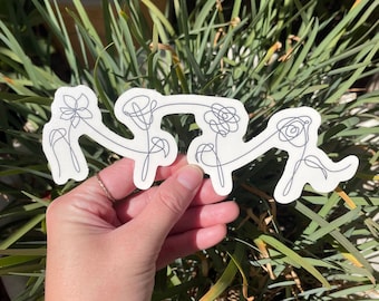 BTS Love Yourself Her Themed Temporary Tattoo