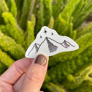 ACOTAR Themed Under the Mountain Temporary Tattoo