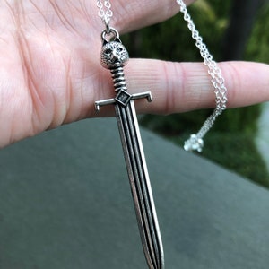 Longclaw, Jon Snow's Sword Inspired Necklace image 3