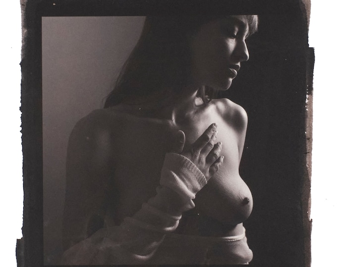 Fine Art Nude Palladium Print: Ivy Rose 2022-04-17 00761-1