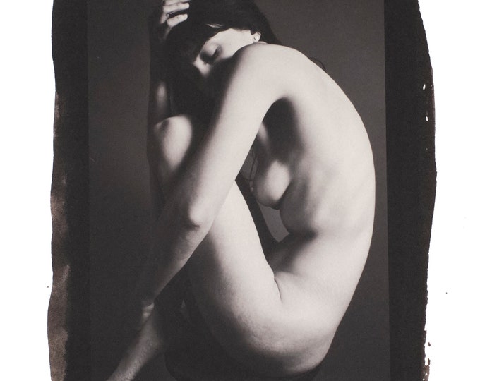 Fine Art Nude Palladium Print: Ivy Rose 00988 No. 3