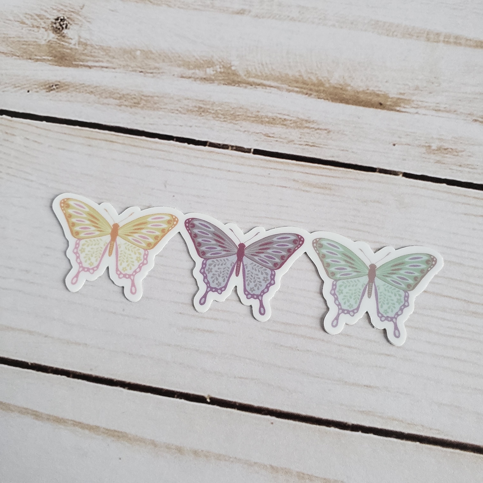Butterfly Sticker Water Bottle Stickers Waterproof Etsy