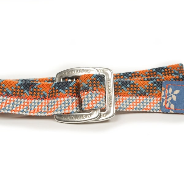 Upcycling belt made from discarded climbing rope, ROPE-2 approx. 3 cm wide