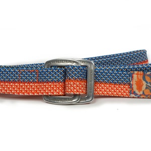 Upcycling belt made from discarded climbing rope, ROPE-2 approx. 3 cm wide