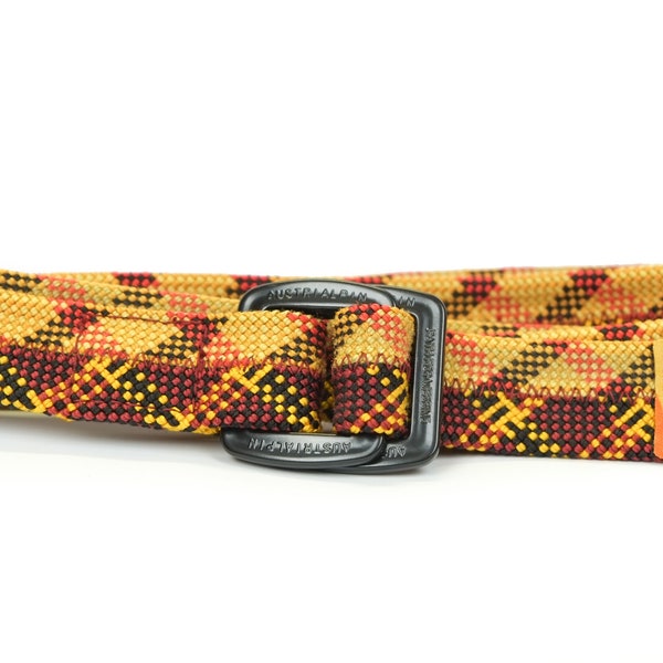 Upcycling-Gürtel aus ausrangiertem Kletterseil, ROPE-2 BELT - ca. 3 cm breit