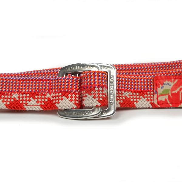 Upcycling belt made from discarded climbing rope, ROPE-2 approx. 3 cm wide