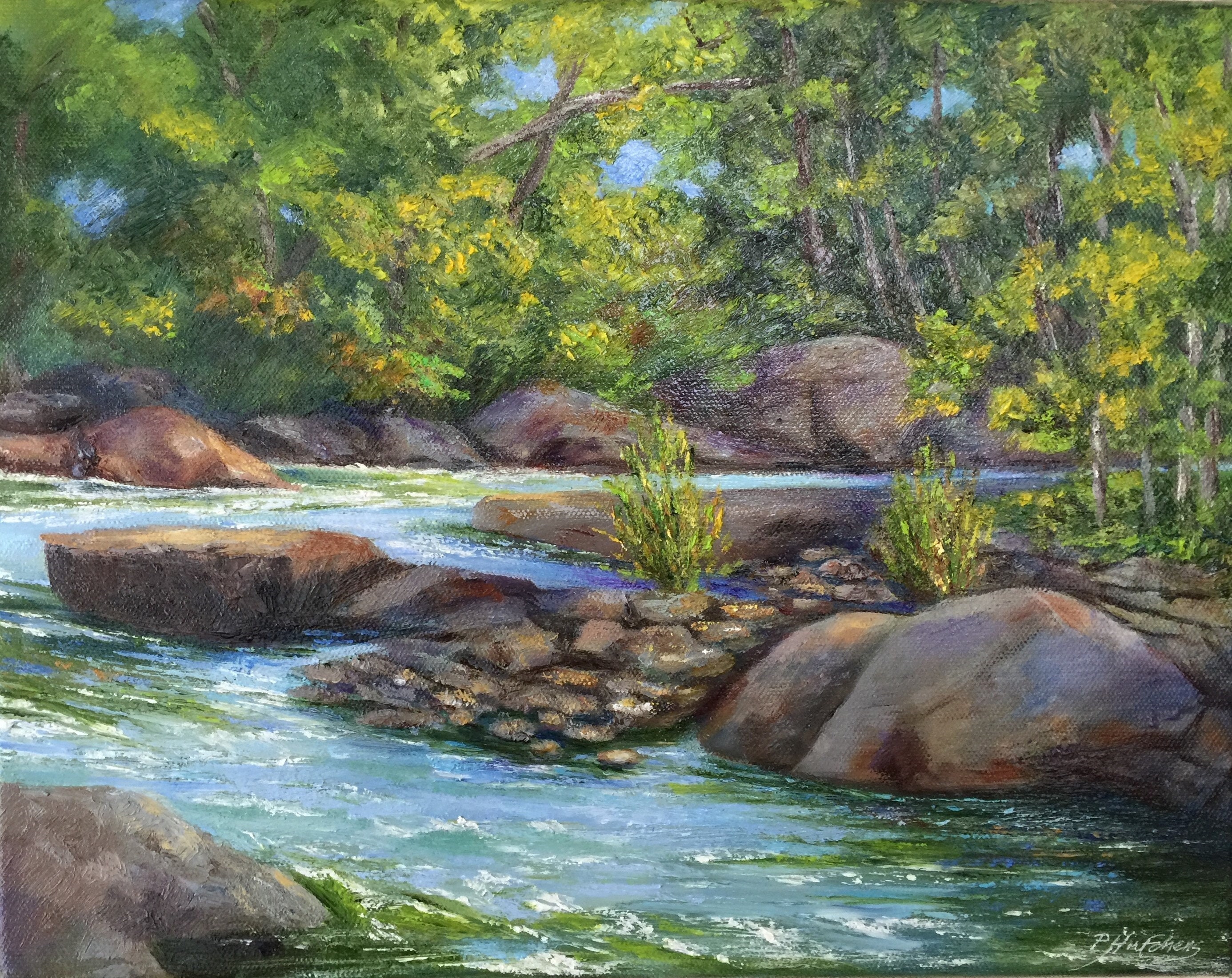 River Paintings/landscape Paintings/oil Painting/ Etsy Canada