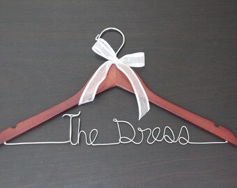 Personalized wedding hanger, custom bridal bride bridesmaid name hanger, personalized wedding hanger, custom wedding hanger, wedding hanger