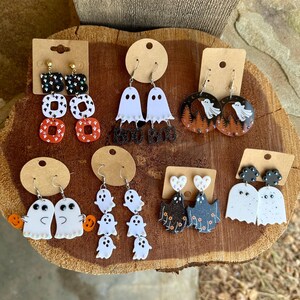 Halloween Ghost Earring Collection