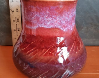 Pink Cascade Vase