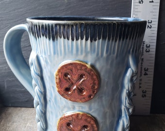 sweater mug blue