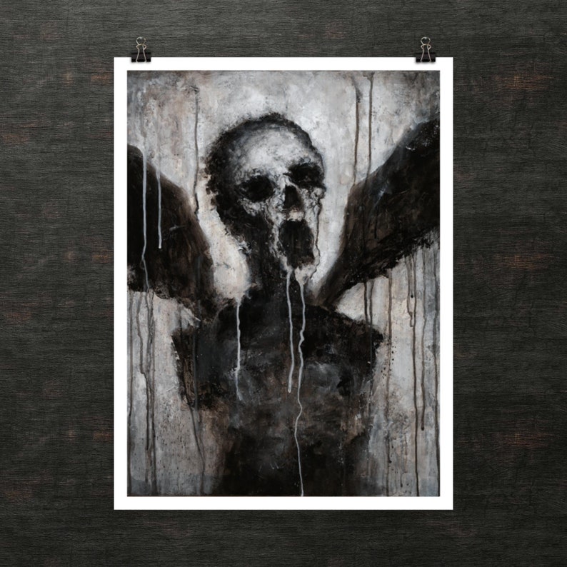 Seraph Art Print Etsy