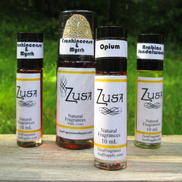 Choose Scent, Size - ZUSA Brand Fragrance Roll-on Bottle Essential Oil/ Body oil Egyptian Musk, Goddess, Patchouli, Sandalwood, 30+ Scents!