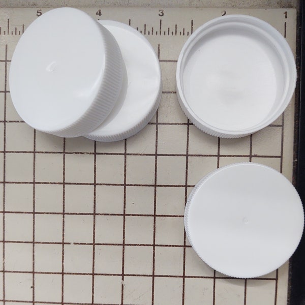 JAR LIDs- LINED REPLACEMENTs, 1-4Oz  [53-400 threading for 2oz], quality-made.  Buy Bulk!     [m50]