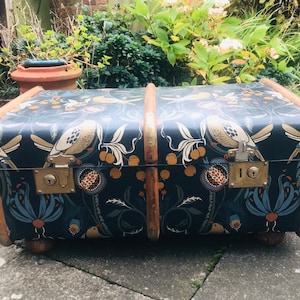 Made to order renovated steamer trunk  Exclusive and Bespoke