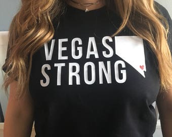 Vegas Strong Shirt // Vegas shirt // #Vegasstrong Shirt // Nevada shirt // Silver State // Las Vegas