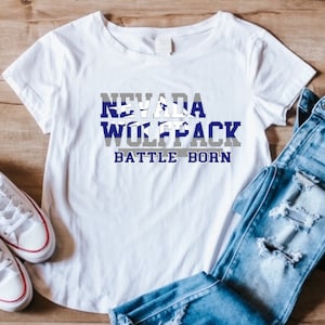 Nevada Wolf Pack Battle Born Shirt